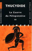 Guerre du Péloponnèse, t. 03 [édition bilingue]